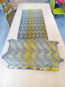 Vilna - 159x45 - Yellow/Gray - Scarf