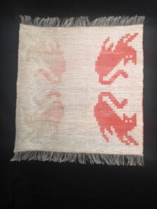 Linas,Vilna - 40x40 - Red - Placemat